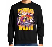 the Fan Tee Sudadera Adulto Sin Capucha de Hombre Dibujos Animados Pecados Capitales La Avaricia,Rey de Las Hadas,Gigante El Orgullo, Misterioso y Emocionalmente,Hechicera 010 3XL