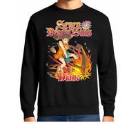 the Fan Tee Sudadera Adulto Sin Capucha de Hombre Dibujos Animados Pecados Capitales La Avaricia,Rey de Las Hadas,Gigante El Orgullo, Misterioso y Emocionalmente,Hechicera 014 3XL