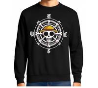 the Fan Tee Sudadera Adulto Sin Capucha de Hombre Dibujos Animados Piece Rumbo a la Gran Aventura 135 4XL