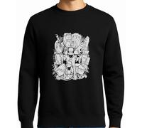 the Fan Tee Sudadera Adulto Sin Capucha de Hombre Dibujos Animados Shippuden Ninja 049 XXL