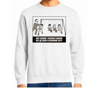 the Fan Tee Sudadera Adulto Sin Capucha de Hombre Educacion Fisica Ciencias, Átomo, Movimiento, Fuerza, Tiempo, Espacio, Energía y Masa. 003 L