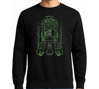 the Fan Tee Sudadera Adulto Sin Capucha de Hombre Peliculas SW SW Star Galaxia Guerra Wars Vader Dark Solo Fuerza 461 XL