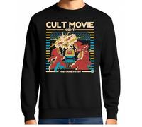 the Fan Tee Sudadera Adulto Sin Capucha de Hombre Terror Creepy Miedos, Paranoia, Fantasmas, Demonios, Lo Oculto, Sombras y Pesadillas Terror 001 4XL