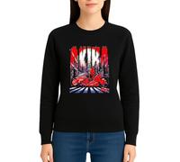 the Fan Tee Sudadera Adulto Sin Capucha de Mujer Dibujos Animados Akira Animación Japonesa, Poderes Mentales, Rebelión Juvenil 005 4XL
