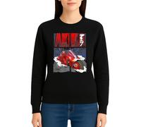 the Fan Tee Sudadera Adulto Sin Capucha de Mujer Dibujos Animados Akira Animación Japonesa, Poderes Mentales, Rebelión Juvenil 001 4XL