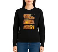the Fan Tee Sudadera Adulto Sin Capucha de Mujer Dibujos Animados Death Note Juego psicológico,Poder del Cuaderno, la Justicia y la Mente Estratégica 003 4XL