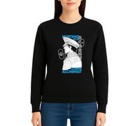 the Fan Tee Sudadera Adulto Sin Capucha de Mujer Dibujos Animados Metal Energía, Alquimia, Acero, Hermandad, Círculos Mágicos, Renacimiento, Fusión 010 4XL