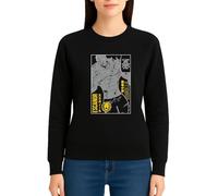 the Fan Tee Sudadera Adulto Sin Capucha de Mujer Dibujos Animados Pecados Capitales La Avaricia,Rey de Las Hadas,Gigante El Orgullo, Misterioso y Emocionalmente,Hechicera 003 3XL