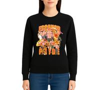 the Fan Tee Sudadera Adulto Sin Capucha de Mujer Dibujos Animados Pecados Capitales La Avaricia,Rey de Las Hadas,Gigante El Orgullo, Misterioso y Emocionalmente,Hechicera 011 XL