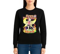 the Fan Tee Sudadera Adulto Sin Capucha de Mujer Dibujos Animados Pecados Capitales La Avaricia,Rey de Las Hadas,Gigante El Orgullo, Misterioso y Emocionalmente,Hechicera 017 4XL