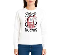 the Fan Tee Sudadera Adulto Sin Capucha de Mujer Divertidas Anti Social Humor sarcástico, introvertido no es Personal, es mi Estilo 013 XS