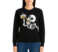the Fan Tee Sudadera Adulto Sin Capucha de Mujer Divertidas Cerveza Regalo Divertido, Bebida, Amarga, Birra, Suave o Dulce Caña, Chela, Six Pack 013 M
