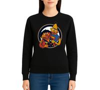 the Fan Tee Sudadera Adulto Sin Capucha de Mujer Divertidas Divertidas diversión,Humor y Estilo Epi y Blas 408 S