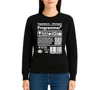 the Fan Tee Sudadera Adulto Sin Capucha de Mujer Trabajos Progamador Desarrolladores Sistemas, Inteligencia Artificial, Ciberseguridad De Software, Informática, Gamers 002 L