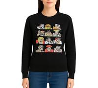 the Fan Tee Sudadera Adulto Sin Capucha de Mujer Videojuegos Street Fighter Arcade Legends 017 S