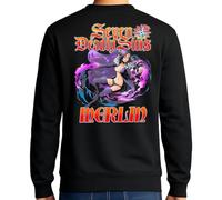 the Fan Tee Sudadera Adulto Sin Capucha Doble de Hombre Dibujos Animados Pecados Capitales La Avaricia,Rey de Las Hadas,Gigante El Orgullo, Misterioso y Emocionalmente,Hechicera 018 5XL