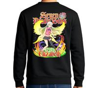 the Fan Tee Sudadera Adulto Sin Capucha Doble de Hombre Dibujos Animados Pecados Capitales La Avaricia,Rey de Las Hadas,Gigante El Orgullo, Misterioso y Emocionalmente,Hechicera 017 5XL