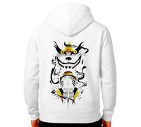 the Fan Tee Sudadera de Adulto Doble Impresion de Hombre Dibujos Animados Shinobi Shuriken Manga Anime Zorro Nueve Colas 036 XXL