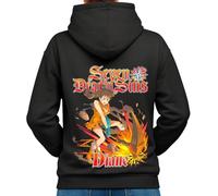 the Fan Tee Sudadera de Adulto Doble Impresion de Mujer Dibujos Animados Pecados Capitales La Avaricia,Rey de Las Hadas,Gigante El Orgullo, Misterioso y Emocionalmente,Hechicera 014 4XL