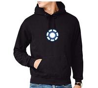 the Fan Tee Sudadera de Hombre Iron Man Los Vengadores Hulk Stark Industries 001 3XL