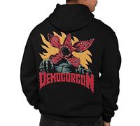 the Fan Tee Sudadera de NIÑOS Eleven D&D Stranger Demogorgon Friends Don´t Lie Letras 137 10-12 Años