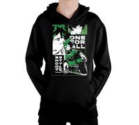 the Fan Tee Sudadera de NIÑOS NIÑAS My Hero Academia Deku Plus Ultra Boku no Hero Anime Manga 012 10-12 Años
