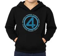 the Fan Tee Sudadera Infantil con Capucha de Niño Niña Comic Fantastico los 4 héroes de la Ciencia y la Aventura 002 11 años