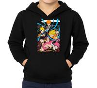 the Fan Tee Sudadera Infantil con Capucha de Niño Niña Dibujos Animados Anime Divertido Universo, Vibras de Manga, Mundo Otaku, Japan Fan Kanji, GENERACION DE LOS 90 009 13 años