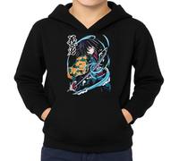 the Fan Tee Sudadera Infantil con Capucha de Niño Niña Dibujos Animados Demon Cazadores de Demonios, técnicas de respiración, Silencio del Agua, Danza del Dios del Fuego 021 15 años