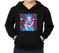 the Fan Tee Sudadera Infantil con Capucha de Niño Niña Dibujos Animados Sailor Moon El Poder de La Luna, Jupter, Marte, Venus,Retro 003 5 años