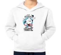 the Fan Tee Sudadera Infantil con Capucha de Niño Niña Divertidas Anti Social Humor sarcástico, introvertido no es Personal, es mi Estilo 004 7 años