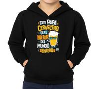 the Fan Tee Sudadera Infantil con Capucha de Niño Niña Fechas Especiales Dia del Padre Eres Nuestro Ejemplo Papá, Nuestro superhéroe sin Capa 046 5 años