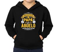 the Fan Tee Sudadera Infantil con Capucha de Niño Niña Fechas Especiales Dia del Padre Eres Nuestro Ejemplo Papá, Nuestro superhéroe sin Capa 045 13 años