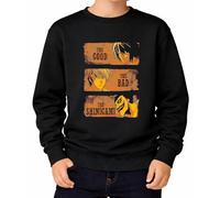 the Fan Tee Sudadera Infantil Sin Capucha de Niño Dibujos Animados Death Note Juego psicológico,Poder del Cuaderno, la Justicia y la Mente Estratégica 003 9 años