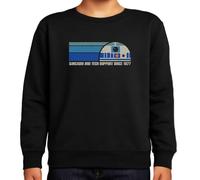 the Fan Tee Sudadera Infantil Sin Capucha de Niño Niña Peliculas SW SW Star Galaxia Guerra Wars Vader Dark Solo Fuerza 479 7 años