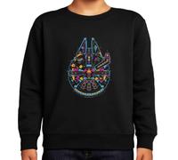 the Fan Tee Sudadera Infantil Sin Capucha de Niño Niña Peliculas SW SW Star Galaxia Guerra Wars Vader Dark Solo Fuerza 472 15 años