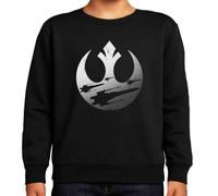 the Fan Tee Sudadera Infantil Sin Capucha de Niño Niña Peliculas SW SW Star Galaxia Guerra Wars Vader Dark Solo Fuerza 432 9 años