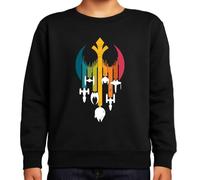 the Fan Tee Sudadera Infantil Sin Capucha de Niño Niña Peliculas SW SW Star Galaxia Guerra Wars Vader Dark Solo Fuerza 485 15 años