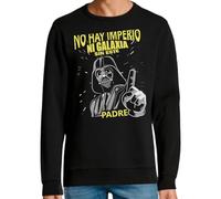 the Fan Tee Sudadera Sin Capucha de Hombre Dia del Padre Papa Darth Vader Galaxia Friki 017 L