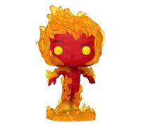The Fantastic Four: First Steps Pop Marvel Vinile Figura Human Torch 9 Cm Funko