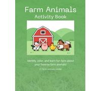 The Farm Animals: A coloring book filled with the name of the farm animal, a picture to color of that animal & a fun little fact about each one. Once ... with a page your child can sign their name.