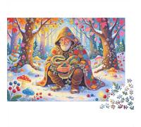 The Farmer 1000 Piezas Puzzle Recyclable Paper The Serpiente Senior Puzzles Party Game Props Great Regalo Idea for Mujeres and Hombres Both 70x50cm/1000pcs