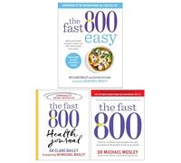 The Fast 800 Collection By Dr Clare Bailey & Kathryn Bruton 3 Books Set (The Fast 800 ,Easy & Health Journal)