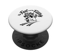 The Fast and Filthy Funny Trash Panda Raccoon Meme PopSockets PopGrip Adhesivo
