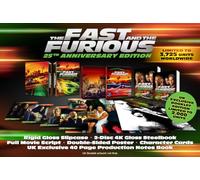 The Fast and the Furious 25th Anniversary Ultimate Collector's Edition [4K Ultra HD] Limited Edition Steelbook