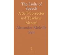 The Faults of Speech: A Self-Corrector and Teachers' Manual