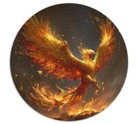 The Fénix Rises from The Roaring Llamas 1000pcs (67.5x67.5cm) Puzzle Adecuado para Adultos Y Multitud Mayores De 14 Años