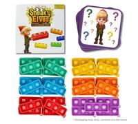 The Fidget Game Sneaky Elves CVC - Juego de palabras a la vista, mini juguete sensorial para aprender y deletrear, actividades educativas en el aula de jardín de infantes, lectura multisensorial y