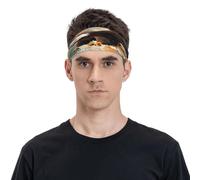 The Fierce Eagle Flying - Diadema deportiva unisex transpirable y húmeda, adecuada para correr, ciclismo, yoga, esperar deportes