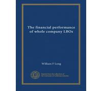 The financial performance of whole company LBOs